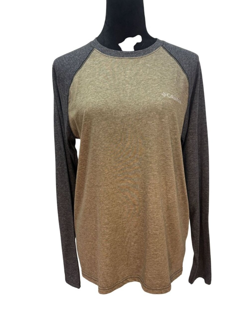 Columbia Omni-Wick Mens Small Advanced Evaporation Long Sleeve Baseball Tee